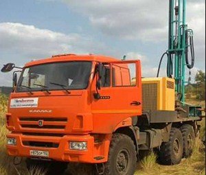 Бурение скважин тяжелой техникой ЗИЛ КАМАЗ УРБ 2А-2