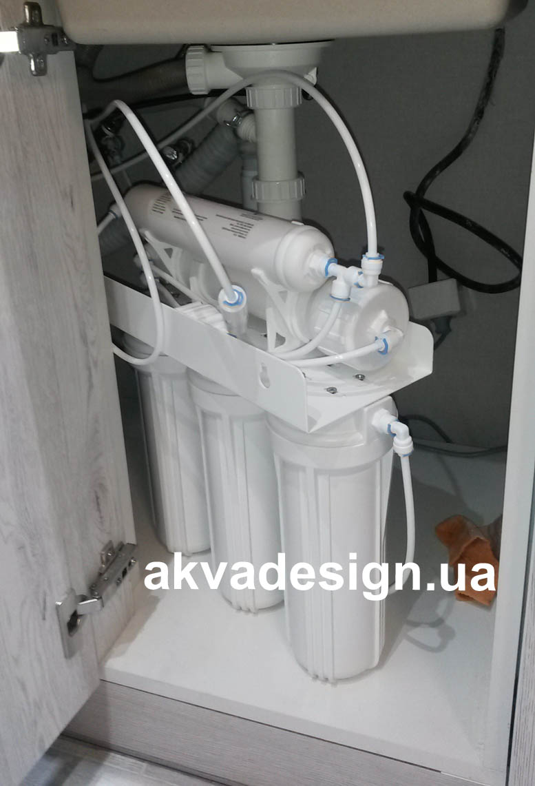 Заміна картриджів у фільтрі зворотного осмосу у Києві та Київській області