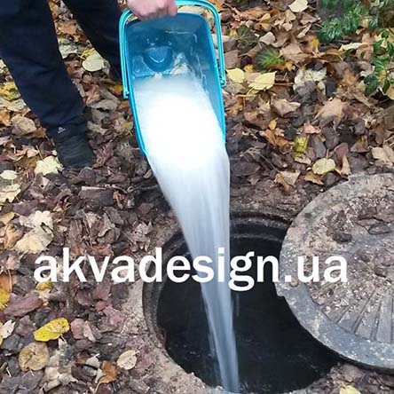 Заселение септика и выгребной ямы бактериями в Киеве и Киевской области