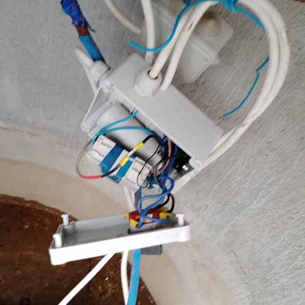 Ремонт автоматики глубинного скважинного насоса Pedrollo 4SRm 4/22 F и обслуживание гидроаккумулятора AQUAPRESS VAV-100 в частном доме в с. Лебедин Бориспольского района Киевской области