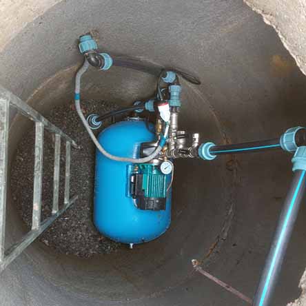 Ремонт насосної станції Omnigena JY 1000 INOX 50L та заміна гідроакумулятора на Imera (Aquasystem) AO50 в Безуглівці у Київській області