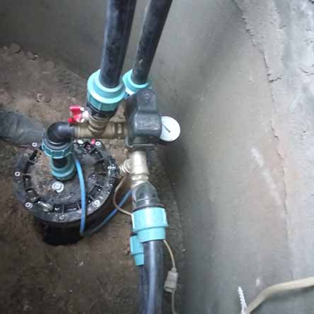 Ремонт скважины для воды и замена погружного насоса PEDROLLO 4BLOCKm 2/13 в загородном доме в Старых Безрадичах Киевской области