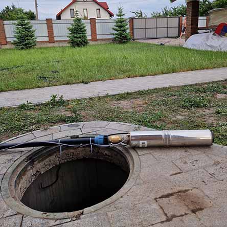 Ремонт та заміна свердловинного насосу Водолій БЦПЕ 0,5-63У на Водолій 0,5-50У в с. Гусачівка Обухівського району Київської області