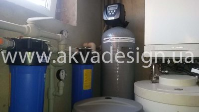 Монтаж фильтра от железа, сероводорода, накипи в Малые Дмитровичи Киевской области