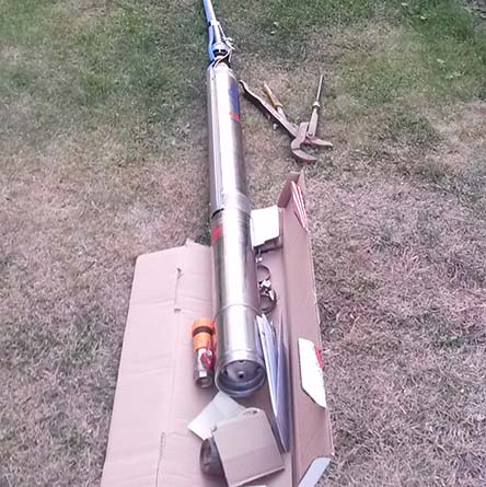 Ремонт и замена насоса Grundfos SP 3A-25 на Pedrollo 4SR1.5/25 в Козин Киевской области