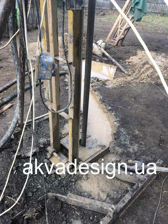 Бурение скважины без заезда техники в Белоцерковском районе Киевской области