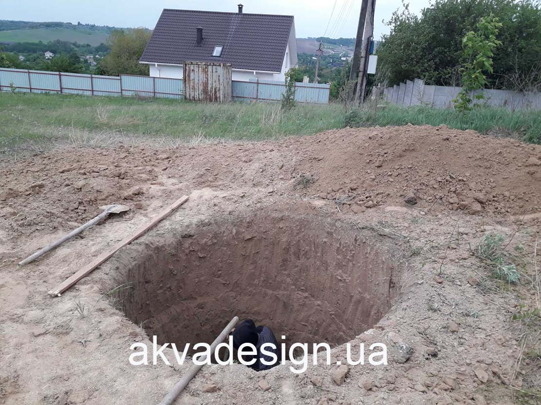 Установка монтаж будівництво септиків та вигрібних ям Щасливе