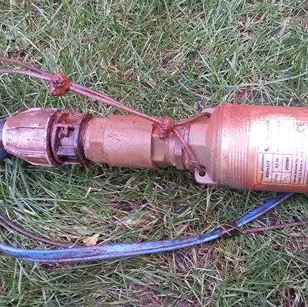Ремонт и замена насоса скважины Optima 4SDm3-7 на Водолей БЦПЭ 0,5-63У Мощун Киевской области