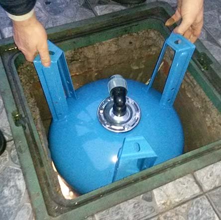 Установка гидробака AQUASYSTEM VAV-100 Хотяновка Вышгородского района Киевской области