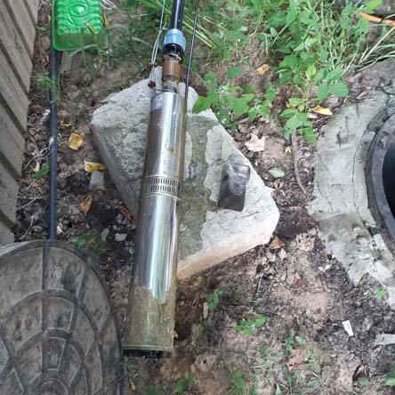 Вытащить застрявший насос Водолей 0,5-63У в Круглике Киевской области