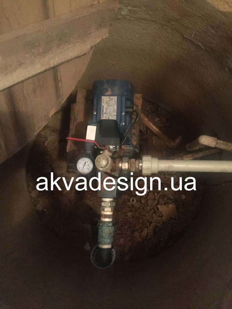 Ремонт насосной станции скважины Pedrollo JSWm 2CX в Микуличах Киевской области