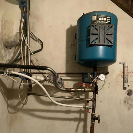 Ремонт насосной станции скважины Grundfos Hydrojet JP 5/50 в Калиновке Макаровского района Киевской области