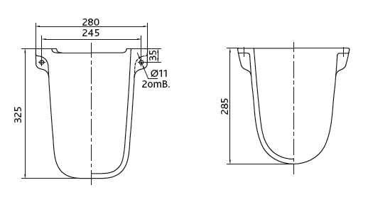 KOLO RUNA полупьедестал для комплектации с L81150,L81155,L81160 (укр.)