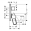 Смеситель для ванны Hansgrohe AXOR URQUIOLA 11426000 - 1
