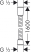 Шланг душевой Hansgrohe SENSOFLEX 28136000 - 1