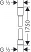 Шланг душевой Hansgrohe ISIFLEX 28275002 - 1
