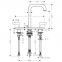 Смеситель для раковины Hansgrohe AXOR CITTERIO 39136000 - 1