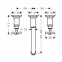 Смеситель для раковины Hansgrohe AXOR MONTREUX 16532000 - 1