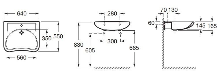Умывальник Roca 327230000
