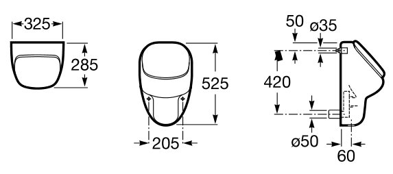 Писсуар Roca 359097000