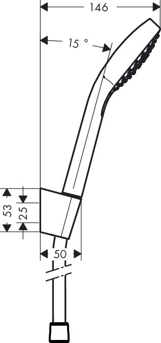 Душевой набор Hansgrohe CROMA SELECT 26425400