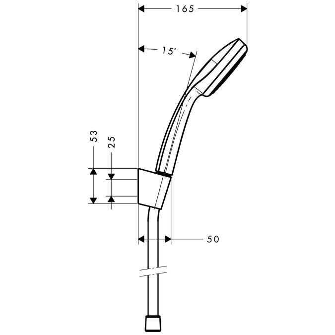 Душевой набор Hansgrohe CROMA 27575000