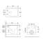 IMPRESE BILOVEC Rimless унитаз подвесной 53*36*36,5 см безободковый, сидение твердое slow-closing(i11142) - 1