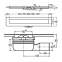 VIEGA ADVANTIX душевой лоток с решеткой Advantix Visign ER10, L-800(753160) - 2