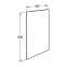 ROCA ACCESS PRO зеркало 45*60см, наклонное, вертикальное(A816965009) - 1