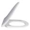 VILLEROY & BOCH ARCHITECTURA NEW унитаз 37*53 см, подвесной, с открытым смывным краем+ сиденье с крышкой для унитаза, SlimSeat, белый альпин(4694R001+9M70S101) - 2