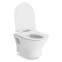 VOLLE FIESTA RIM унитаз 51*36*40см подвесной без ободка, сиденье твердое SLIM slow-closing(13-77-034) - 2