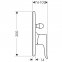 Смеситель для ванны Hansgrohe METRIS 31484000 - 1