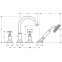 Смеситель для ванны Hansgrohe AXOR MONTREUX 16546000 - 1