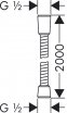 Шланг душевой Hansgrohe SENSOFLEX 28134000 - 1