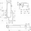 Смеситель для раковины Hansgrohe AXOR BOUROULLEC 19132400 - 1