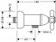 Смеситель для душа Hansgrohe AXOR CARLTON 17630000 - 1