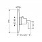 Термостат для душа Hansgrohe AXOR CITTERIO 39710000 - 1