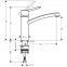 Смеситель для кухни Hansgrohe FOCUS 31786000 - 1