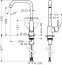 Смеситель для кухни Hansgrohe FOCUS 31820000 - 1