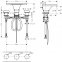 Смеситель для раковины Hansgrohe AXOR MASSAUD 18013000 - 1