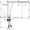 Смеситель для раковины Hansgrohe AXOR MASSAUD 18020000 - 1