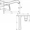 Смеситель для раковины Hansgrohe METRIS 31003000 - 1