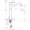 Смеситель для раковины Hansgrohe METRIS CLASSIC 31078000(бронза) - 1