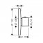 Термостат для душа Hansgrohe METRIS 31571000 - 1
