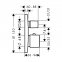 Термостат для душа Hansgrohe METRIS 31572000 - 1