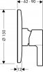 Смеситель для душа Hansgrohe METRIS S 31661000 - 1