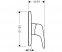 Смеситель для душа Hansgrohe METRIS 31671000 - 1