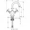 Смеситель для раковины Hansgrohe AXOR MONTREUX 16505820 - 1