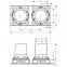 Скрытая часть смесителя для ванны Hansgrohe AXOR MONTREUX 16549180 - 1