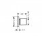 Запорный вентиль Hansgrohe PURAVIDA 15978400 - 1